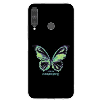 Picasee silikonski prozorni ovitek za Huawei P40 Lite E - Diamanty Blue