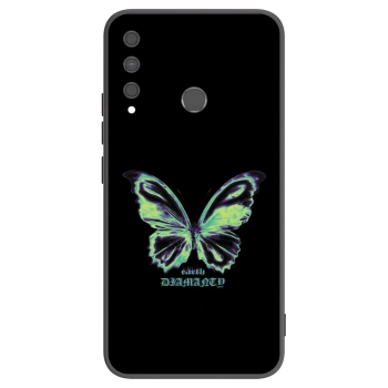 Ovitek za Huawei P40 Lite E - Diamanty Blue