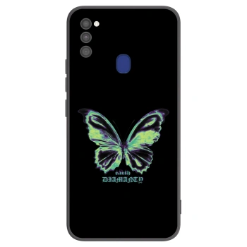 Ovitek za Samsung Galaxy M21 M215F - Diamanty Blue