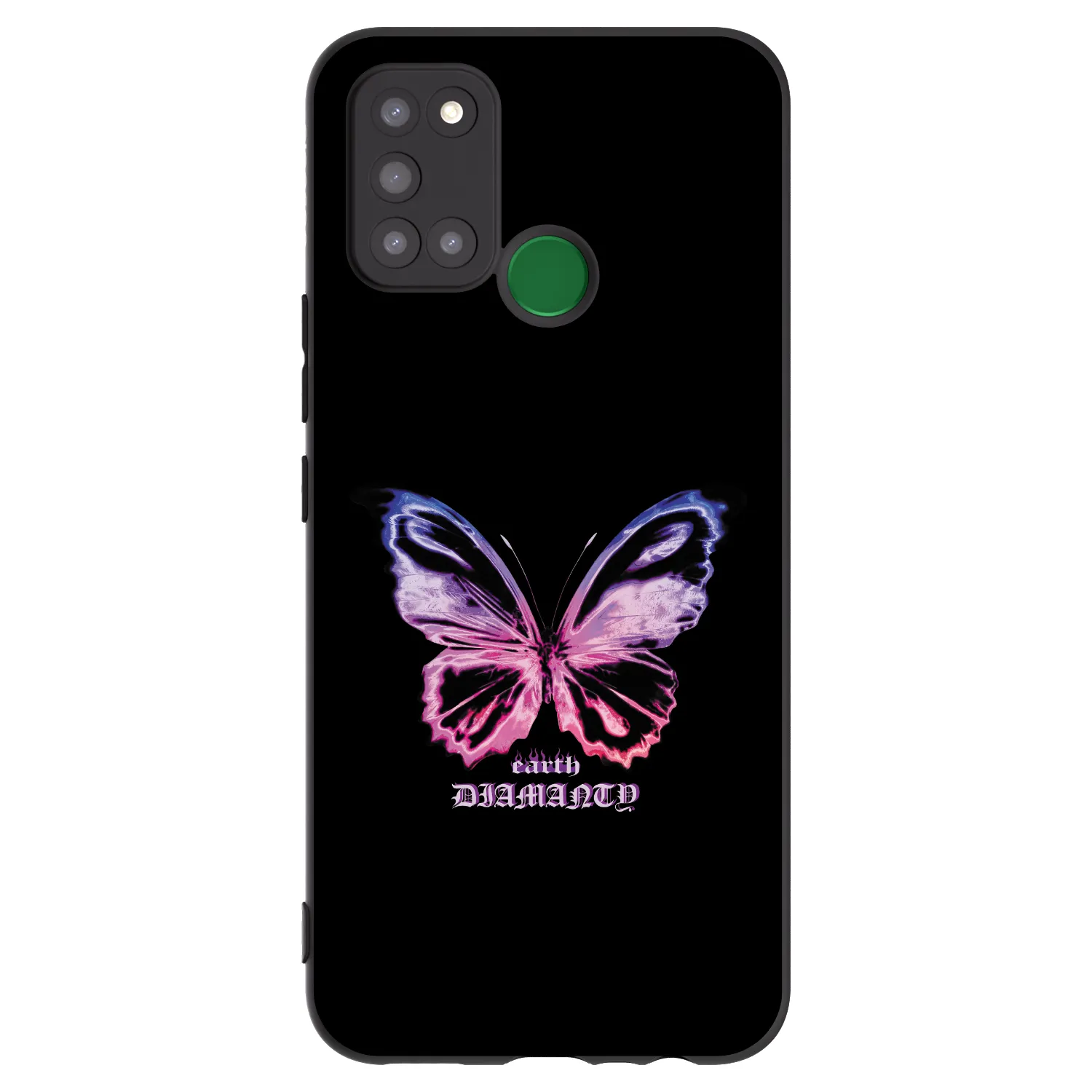Picasee silikonski črni ovitek za Realme 7i - Diamanty Purple