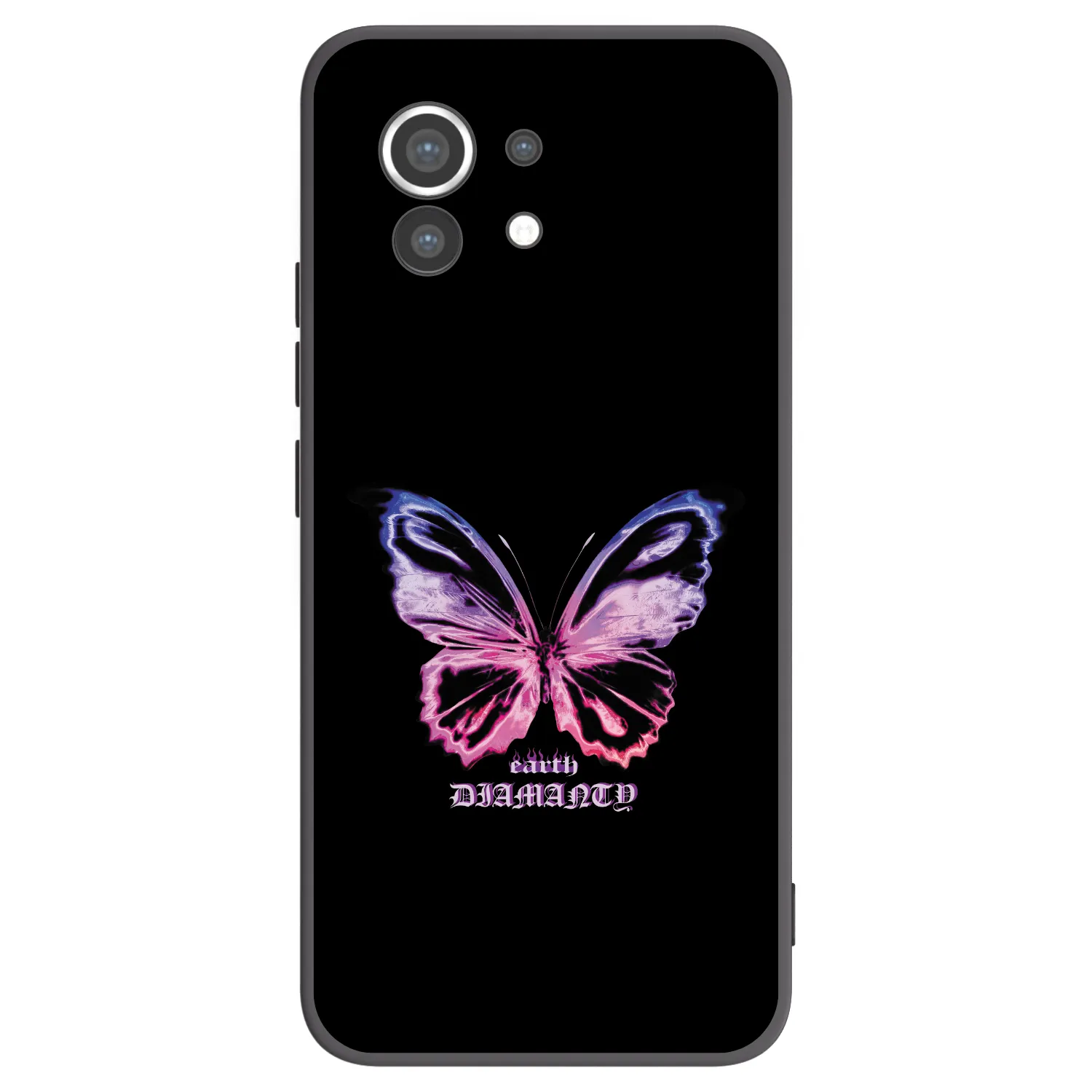 Picasee silikonski črni ovitek za Xiaomi Mi 11 - Diamanty Purple