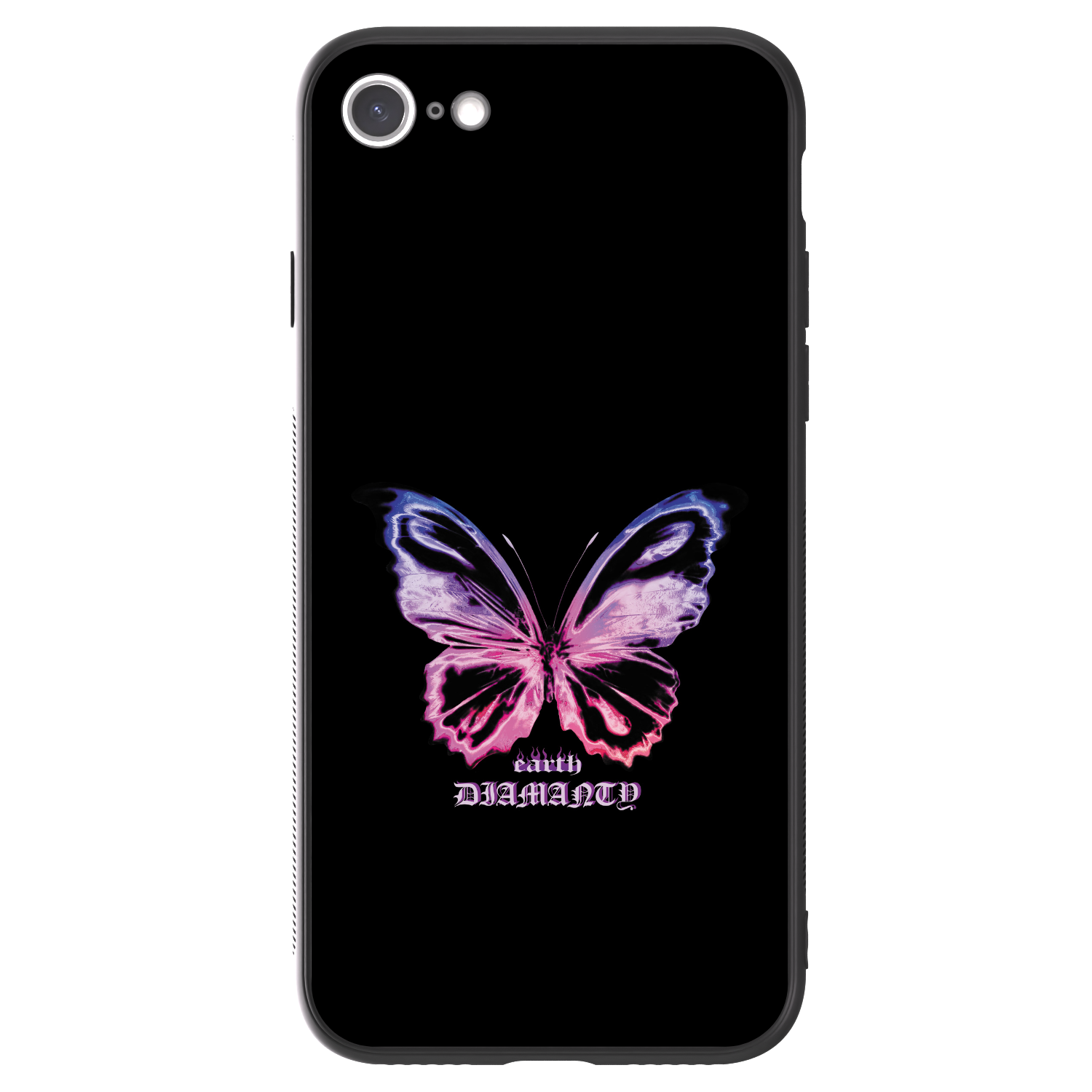 Picasee ULTIMATE CASE za Apple iPhone SE 2020 - Diamanty Purple