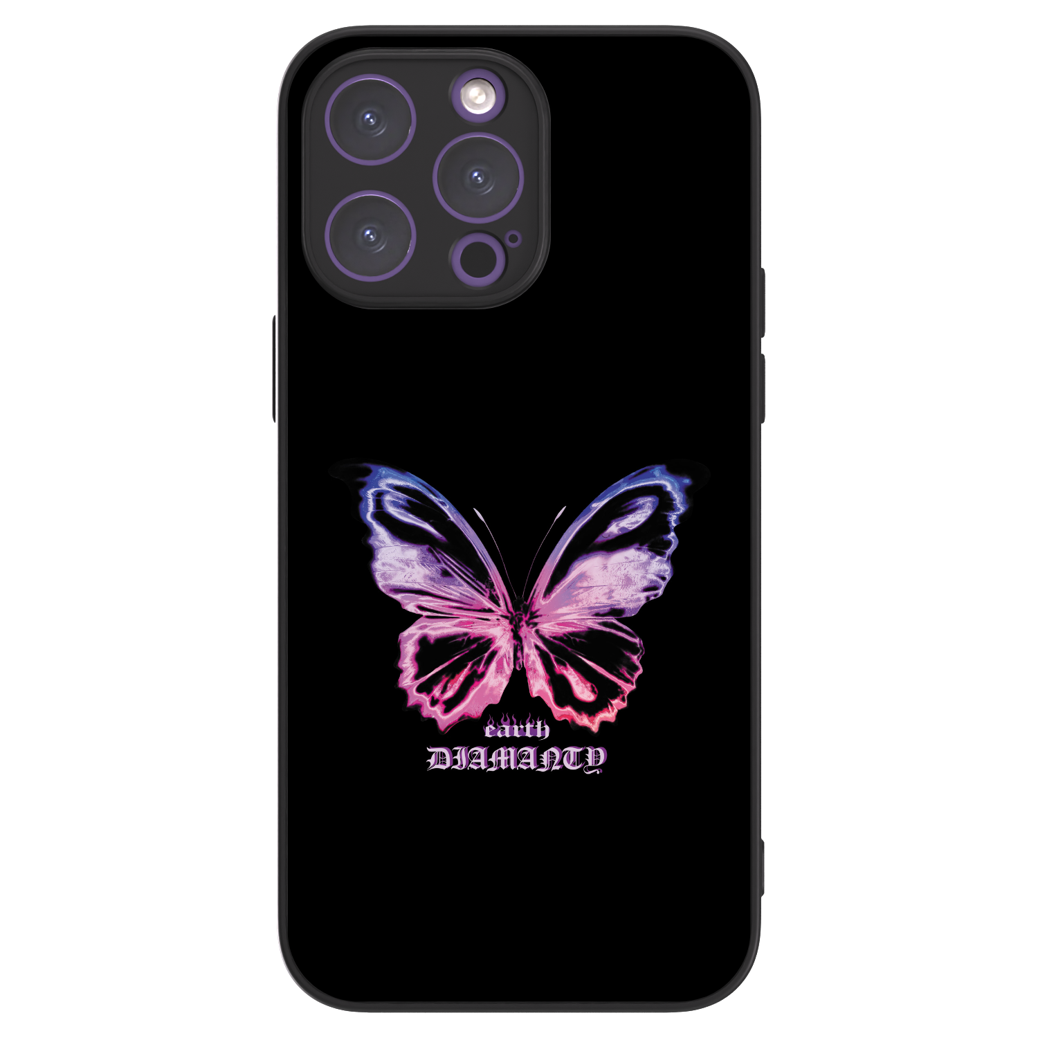 Picasee ULTIMATE CASE za Apple iPhone 14 Pro Max - Diamanty Purple