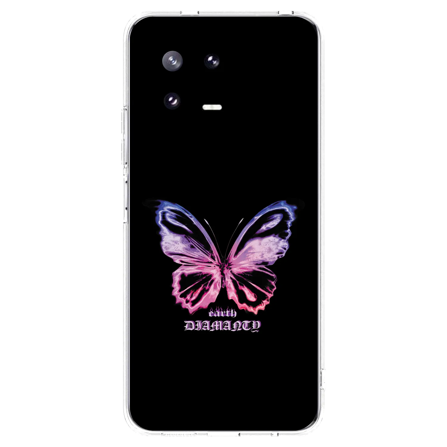 Picasee silikonski prozorni ovitek za Xiaomi 13 Pro - Diamanty Purple