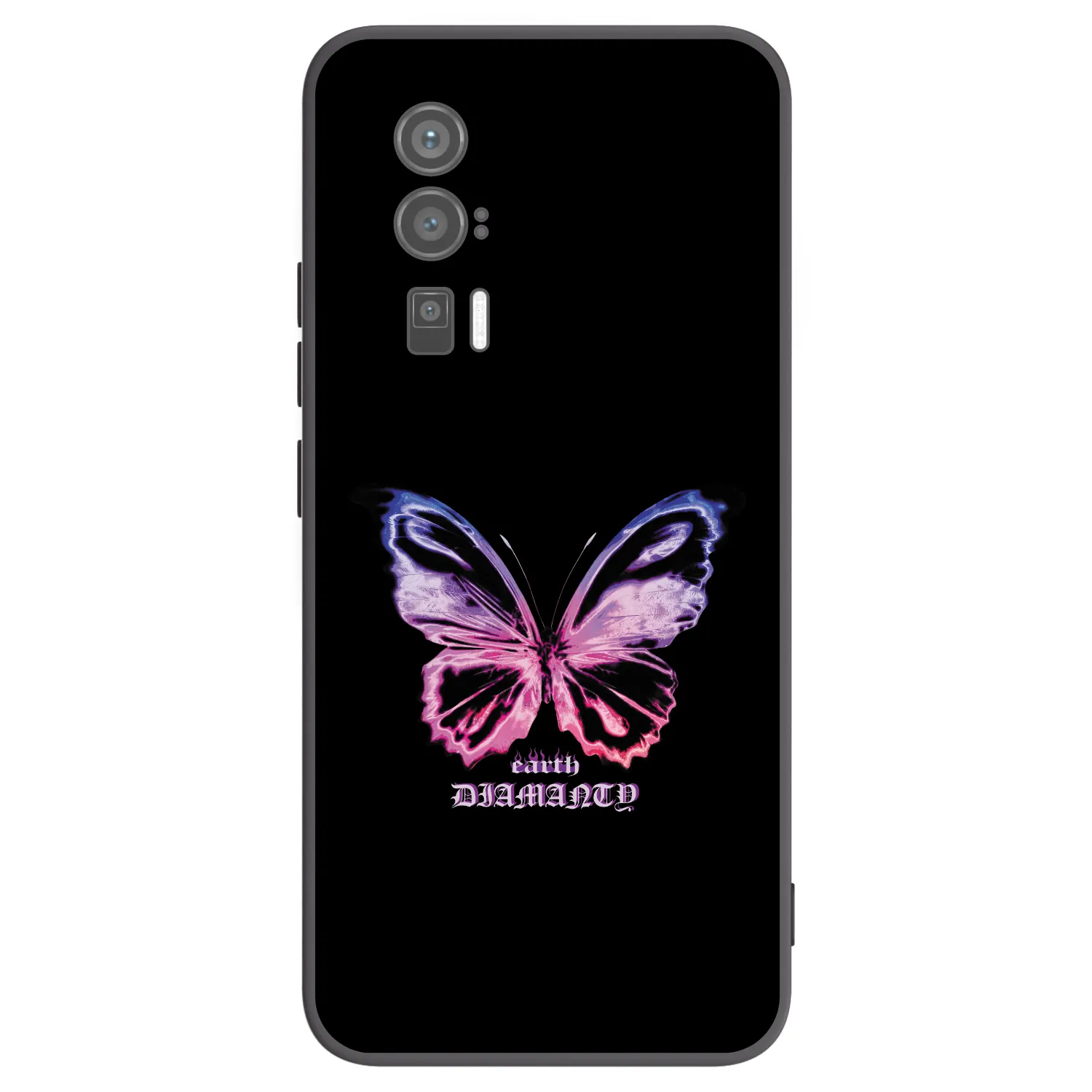 Picasee silikonski črni ovitek za Xiaomi Poco F5 Pro 5G - Diamanty Purple