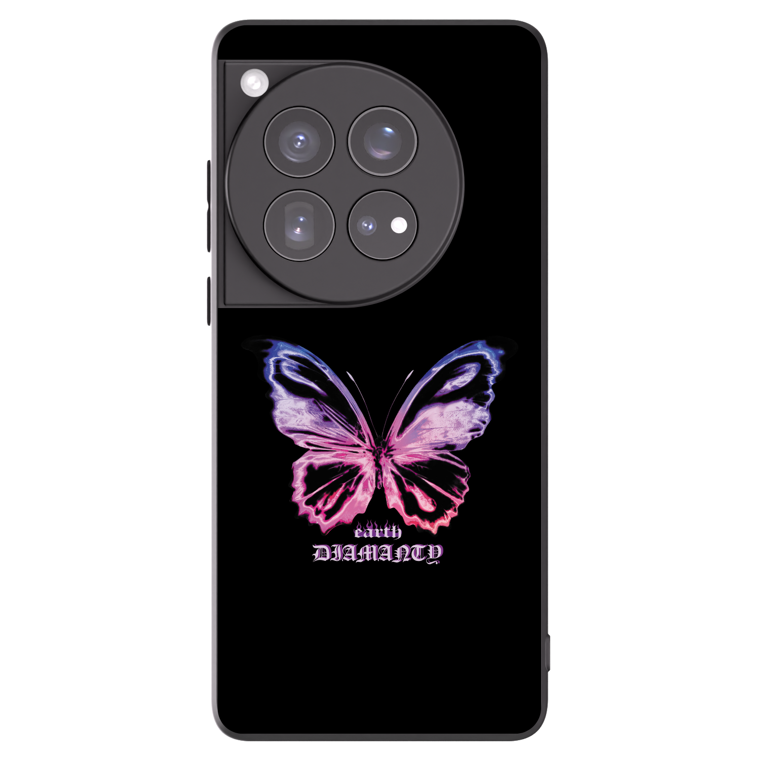 Picasee silikonski črni ovitek za OnePlus 12 5G - Diamanty Purple