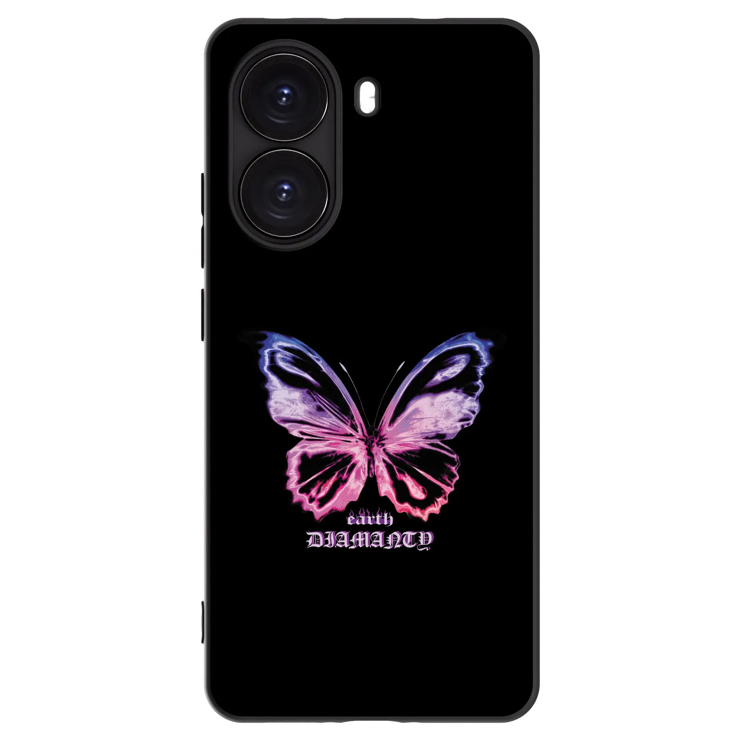Picasee silikonski črni ovitek za Xiaomi Poco X7 Pro 5G - Diamanty Purple