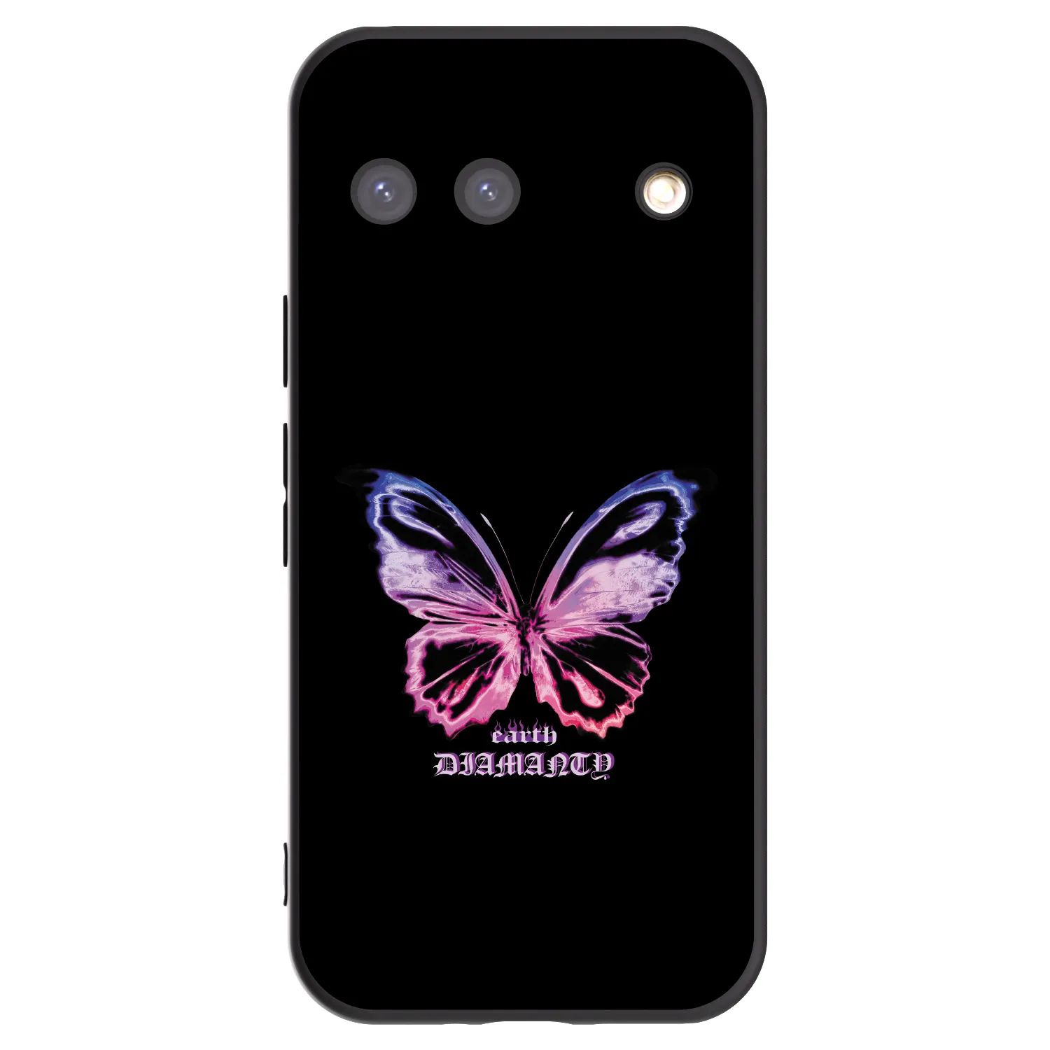 Picasee silikonski črni ovitek za Google Pixel 9 - Diamanty Purple