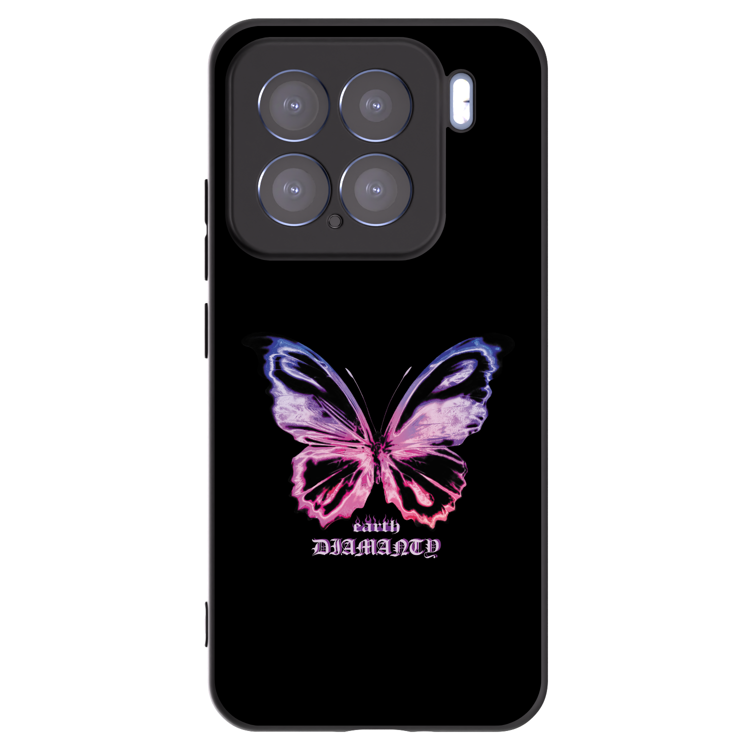 Picasee silikonski črni ovitek za Xiaomi 15 - Diamanty Purple