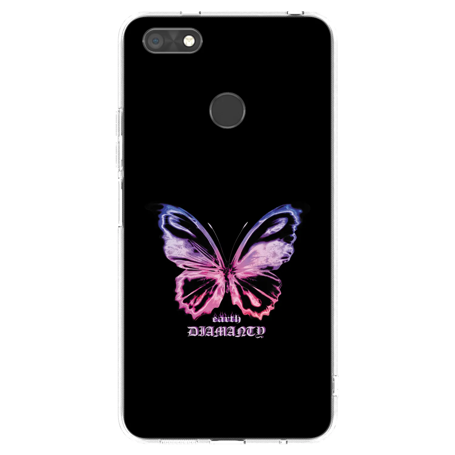 Picasee silikonski prozorni ovitek za Huawei P9 Lite Mini - Diamanty Purple