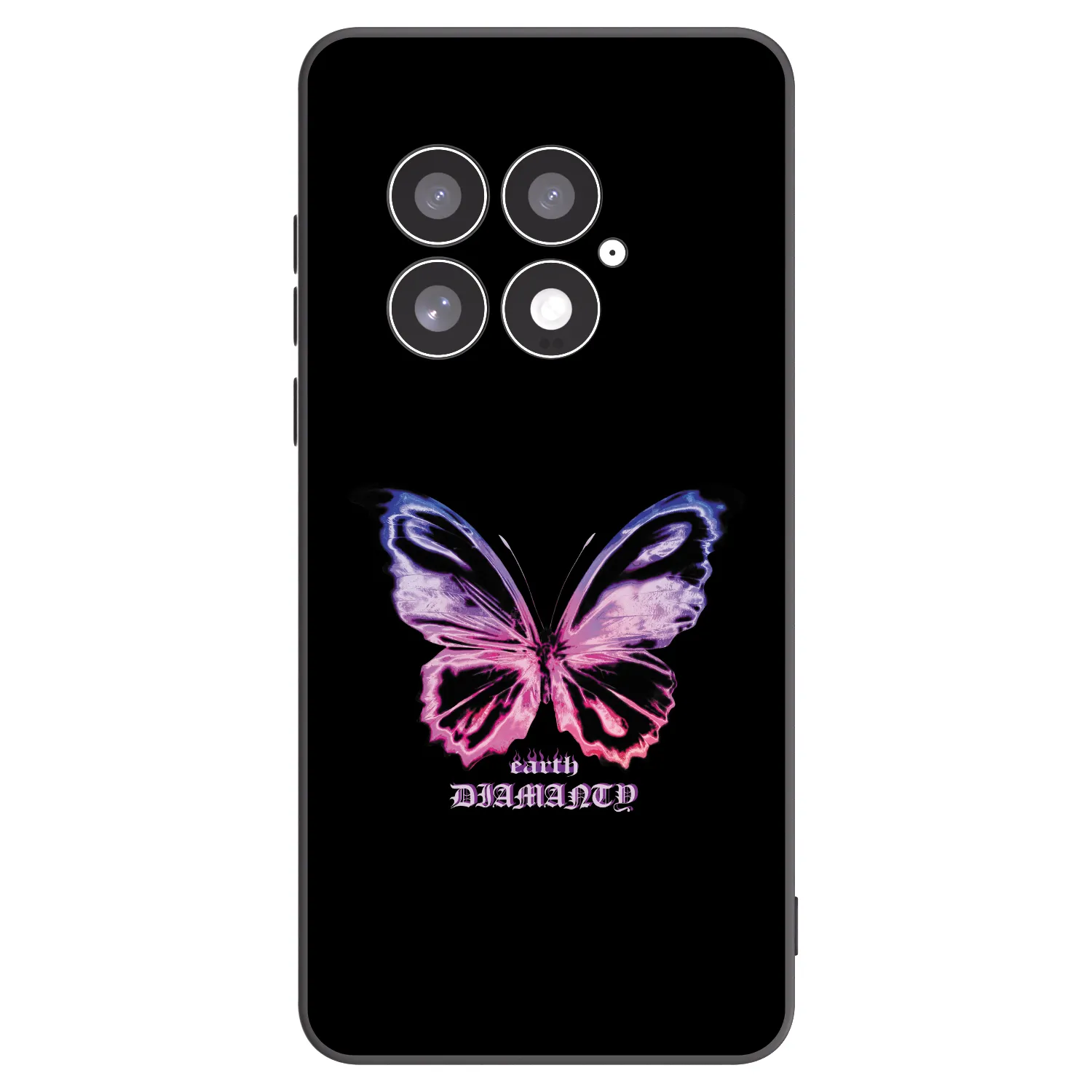 Picasee silikonski črni ovitek za OnePlus 13 5G - Diamanty Purple