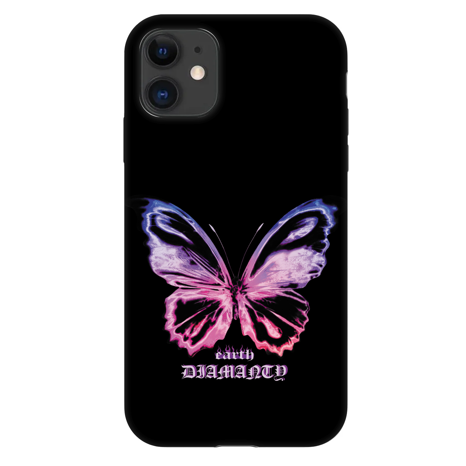 Picasee Fashion Case za Apple iPhone 11 - Diamanty Purple