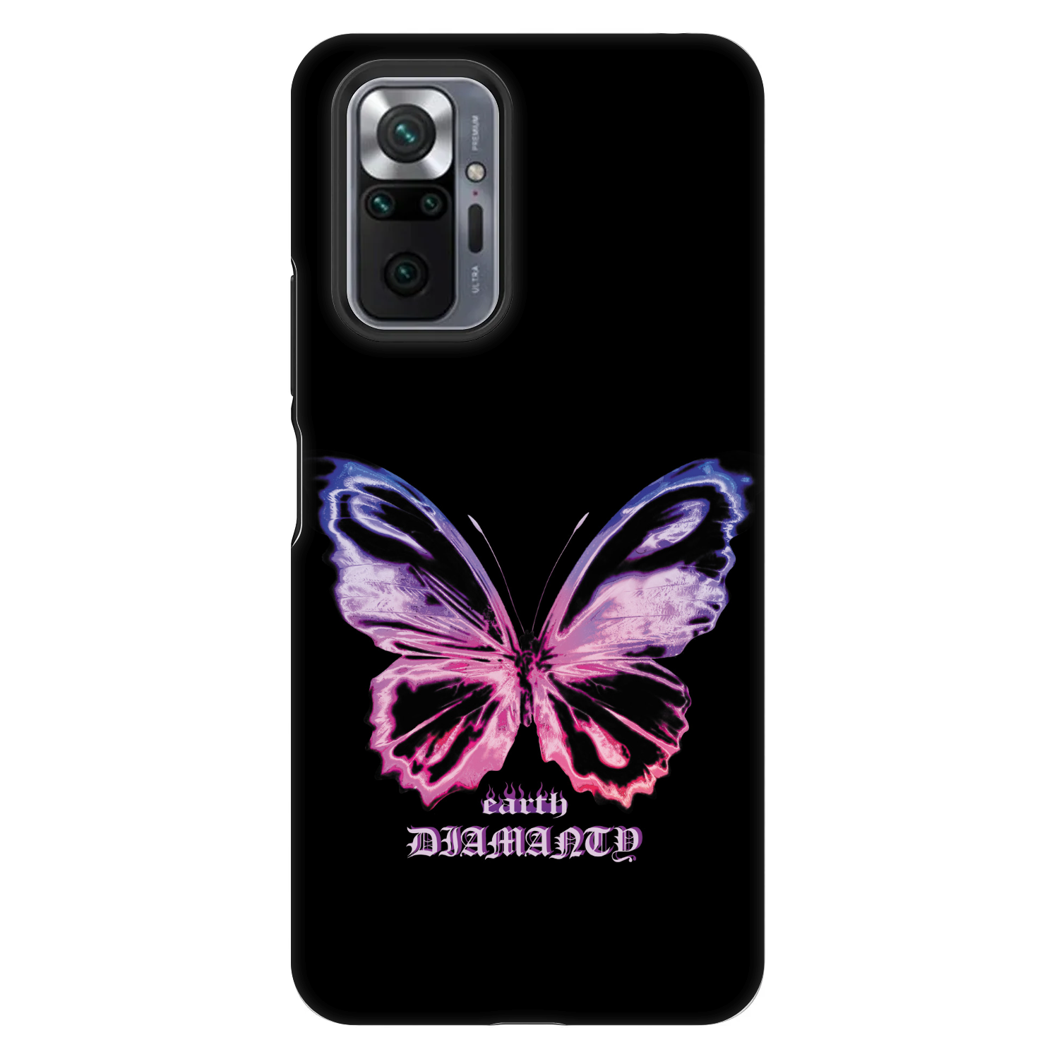 Picasee Fashion Case za Xiaomi Redmi Note 10 Pro - Diamanty Purple