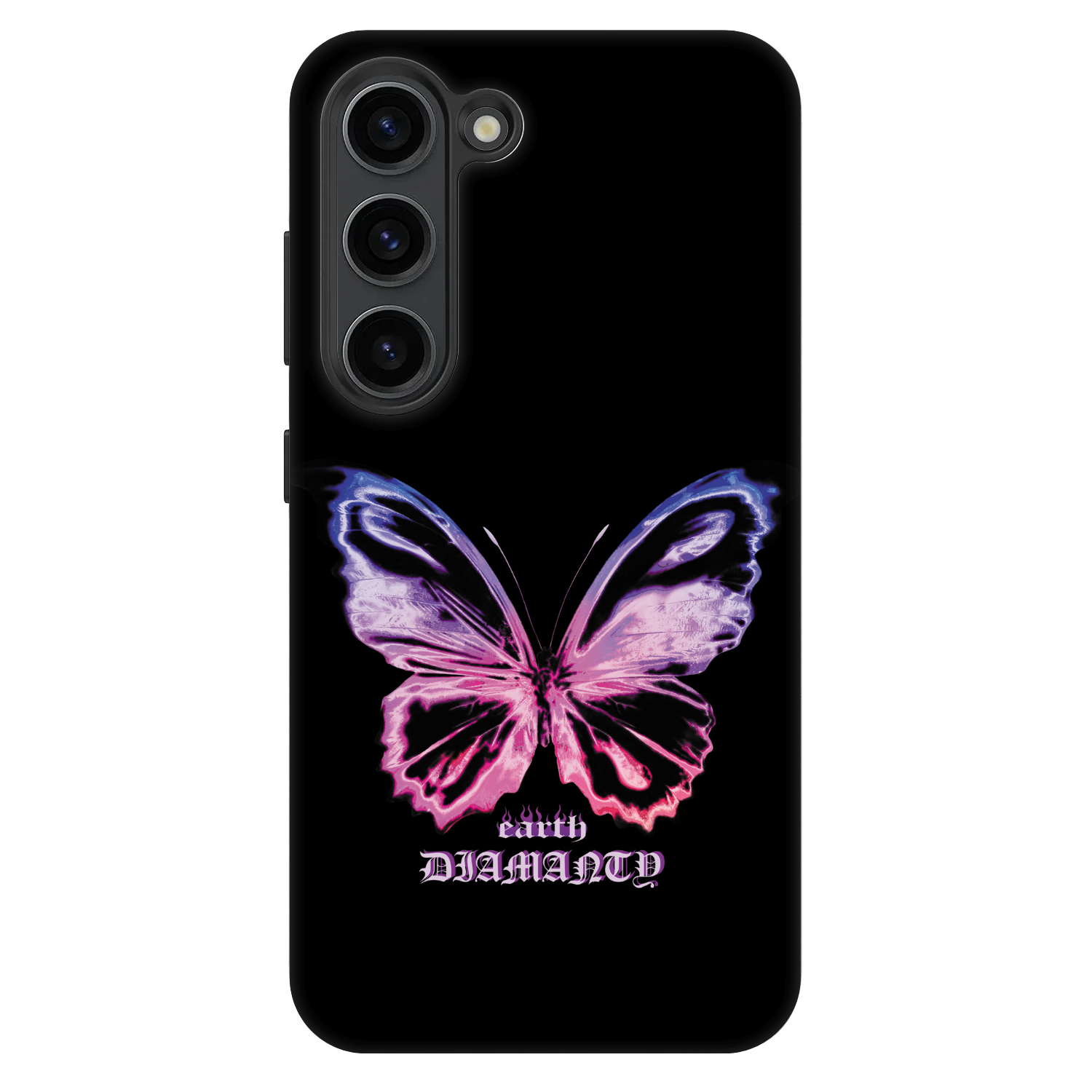 Picasee Fashion Case za Samsung Galaxy S23+ 5G - Diamanty Purple