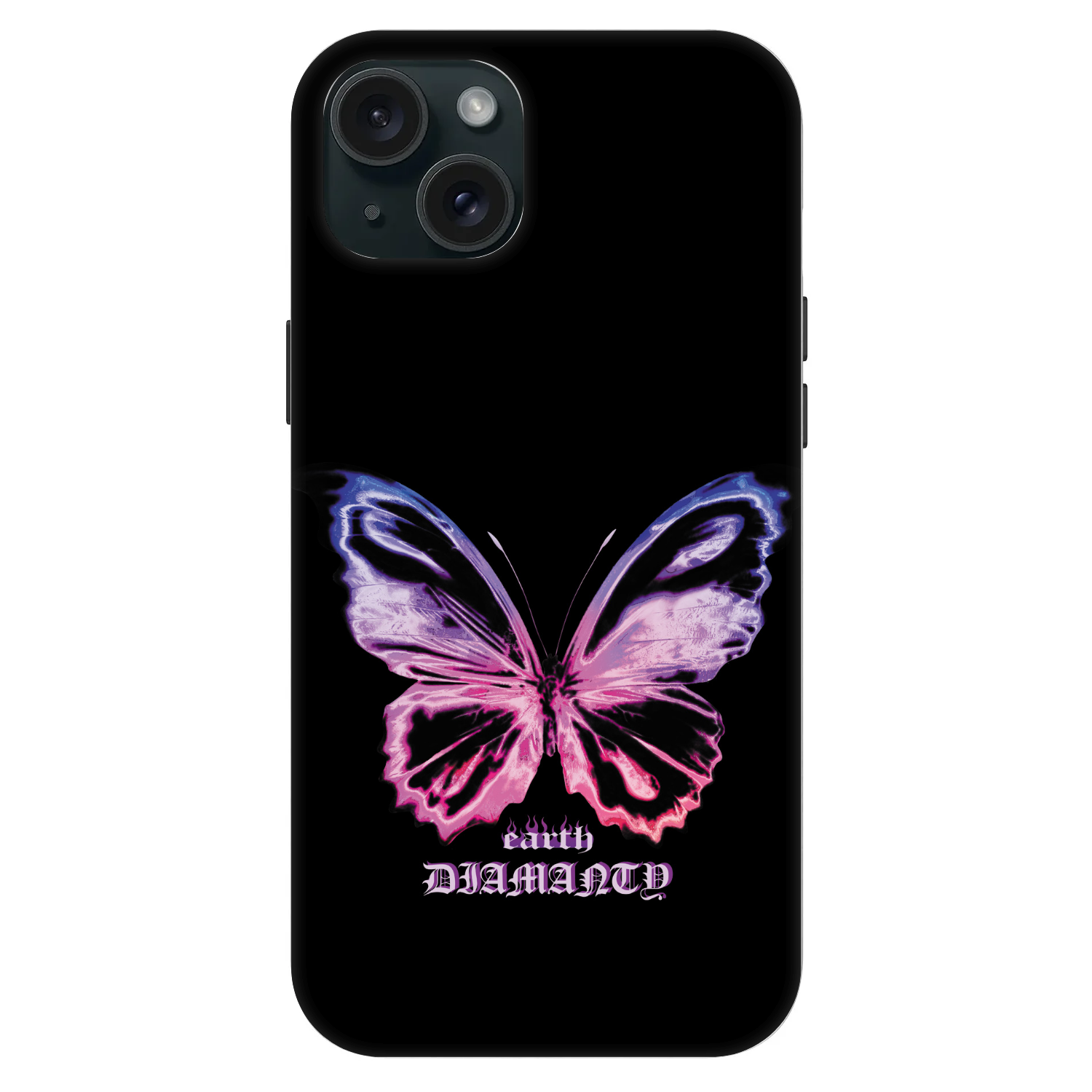 Picasee Fashion Case MagSafe za Apple iPhone 15 Plus - Diamanty Purple