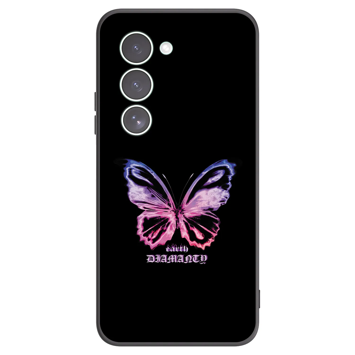 Picasee silikonski črni ovitek za Xiaomi Redmi 15 5G - Diamanty Purple