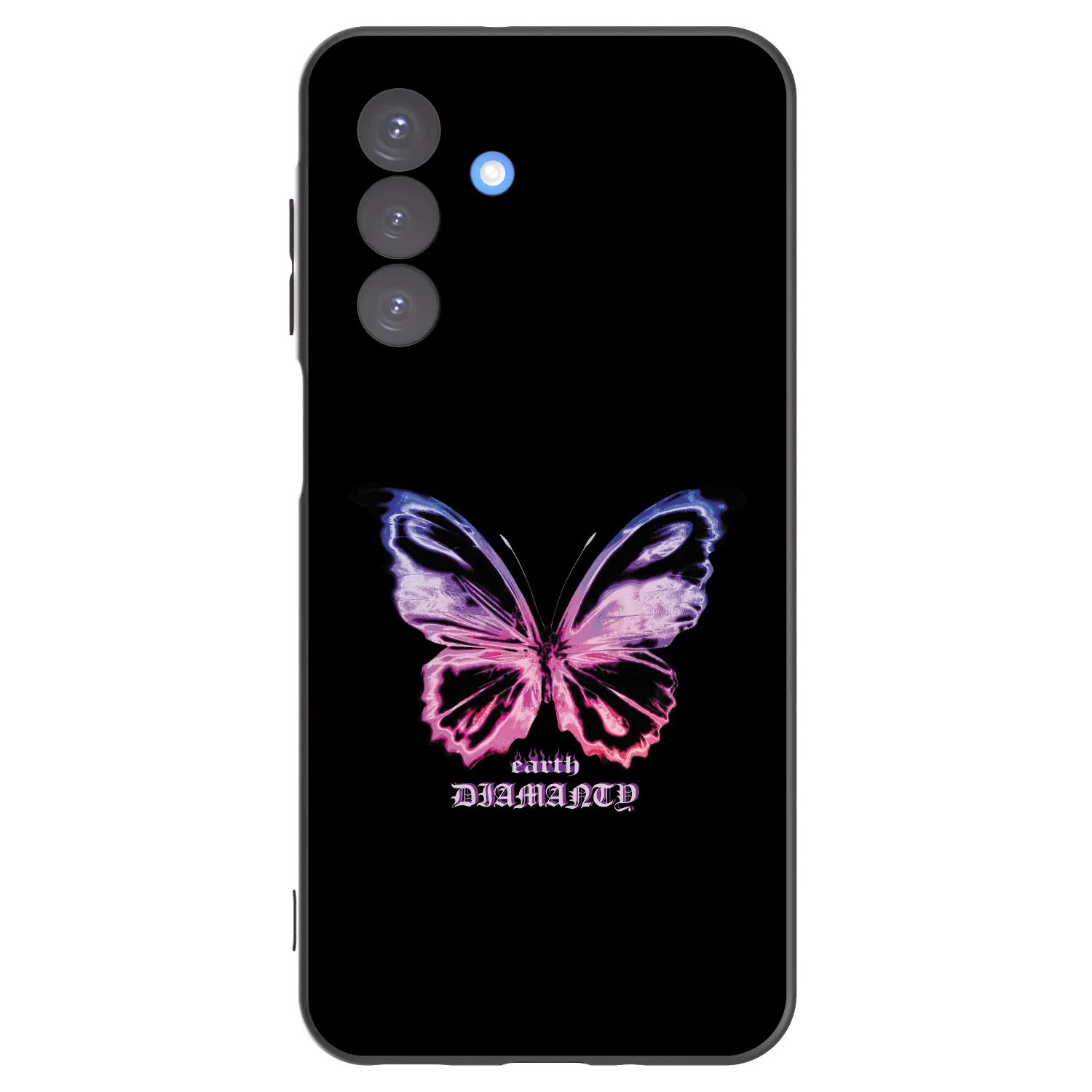 Picasee silikonski črni ovitek za Samsung Galaxy A17 5G - Diamanty Purple