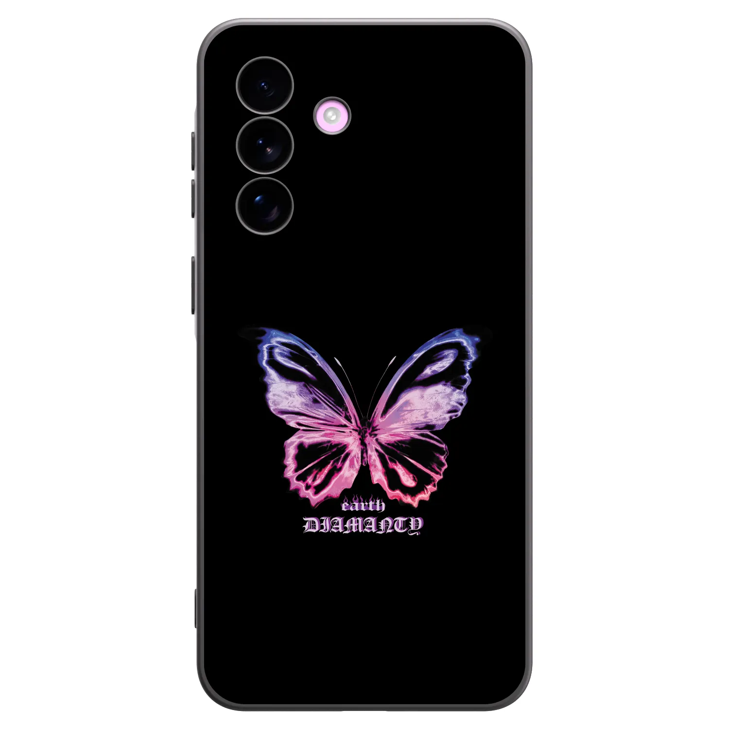 Picasee silikonski črni ovitek za Samsung Galaxy A57 5G - Diamanty Purple