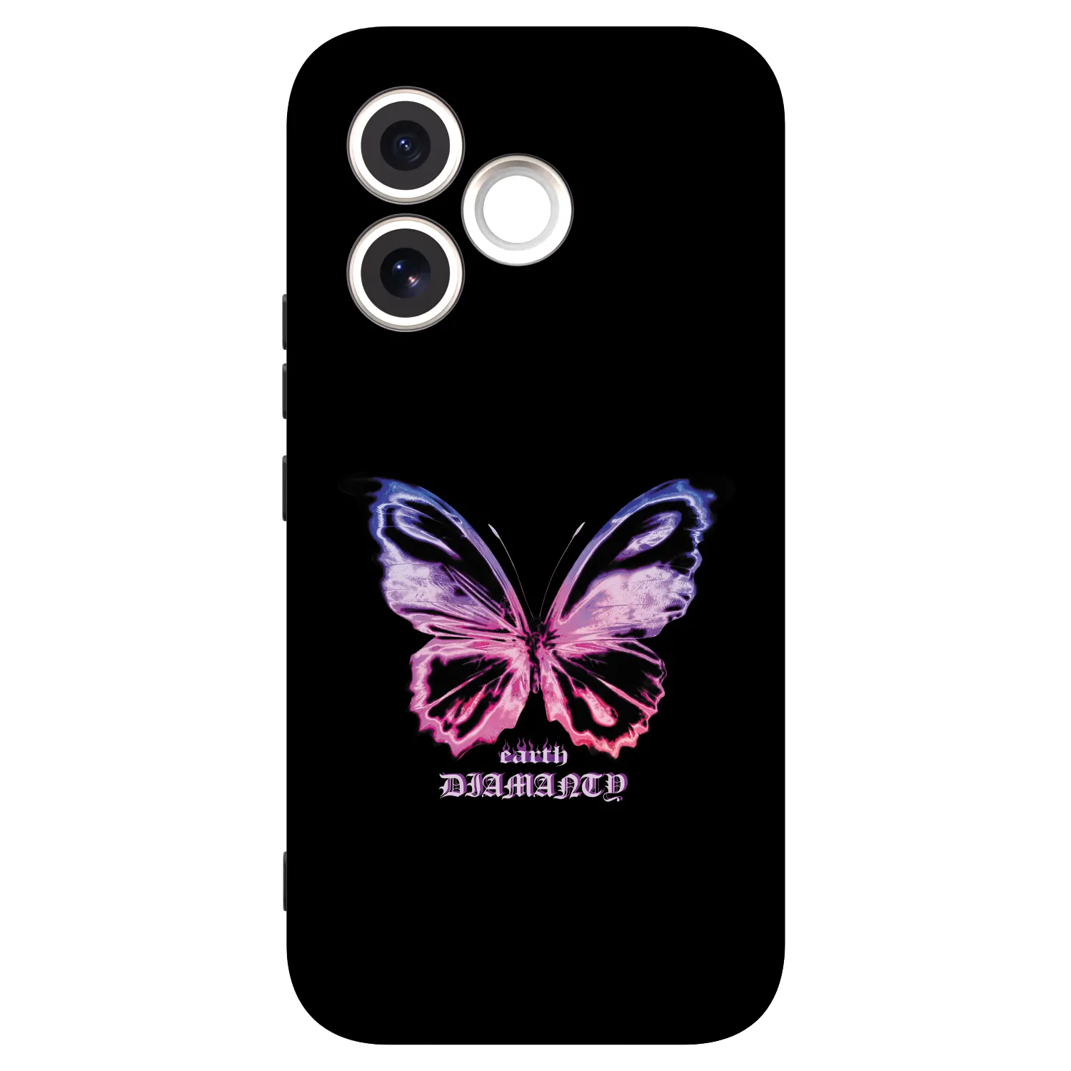Picasee silikonski črni ovitek za Honor 600 Lite - Diamanty Purple