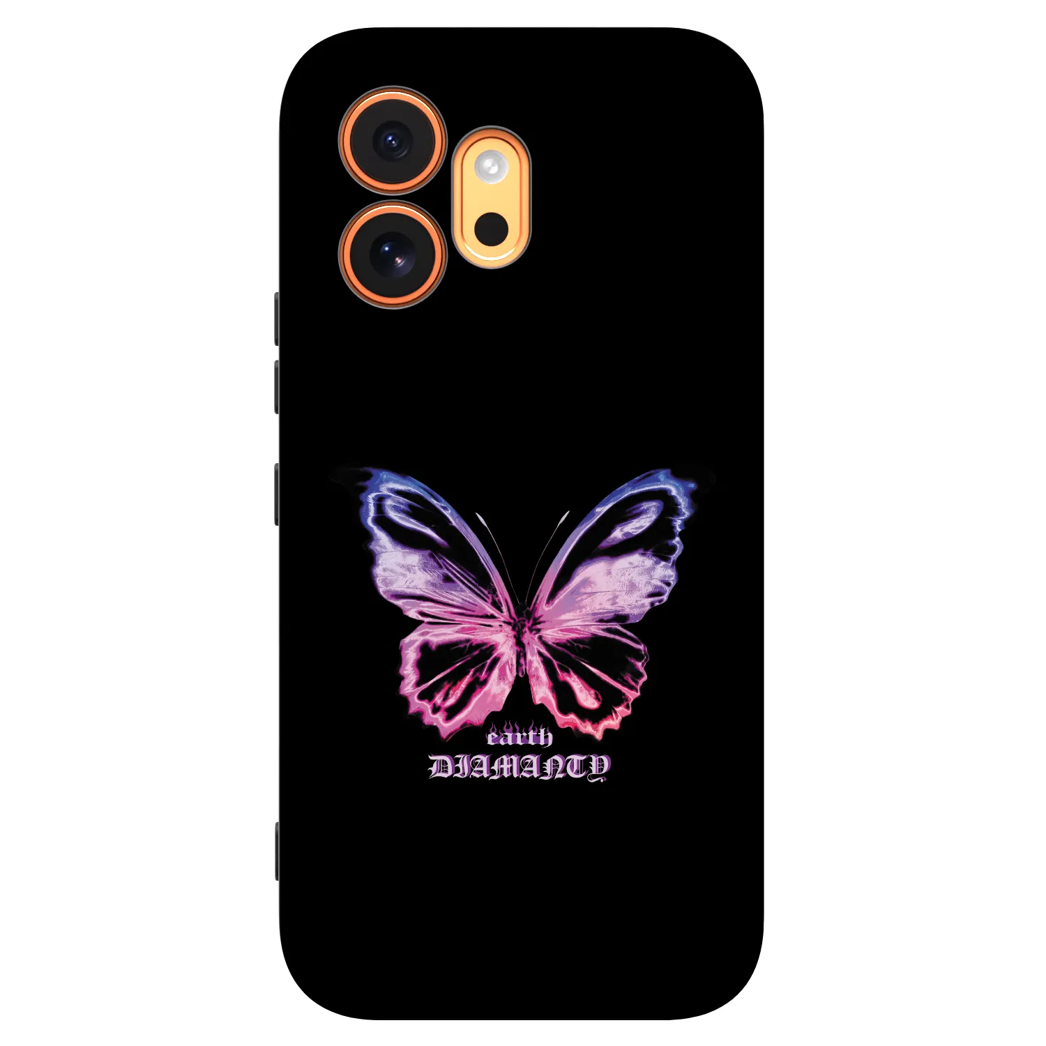 Picasee silikonski črni ovitek za Honor 600 - Diamanty Purple