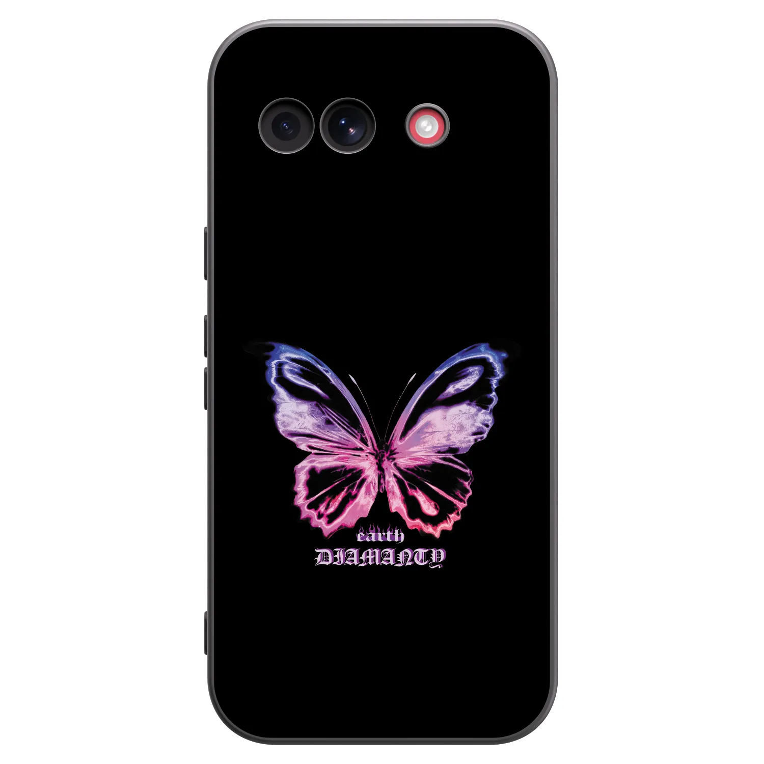 Picasee silikonski črni ovitek za Google Pixel 10a - Diamanty Purple