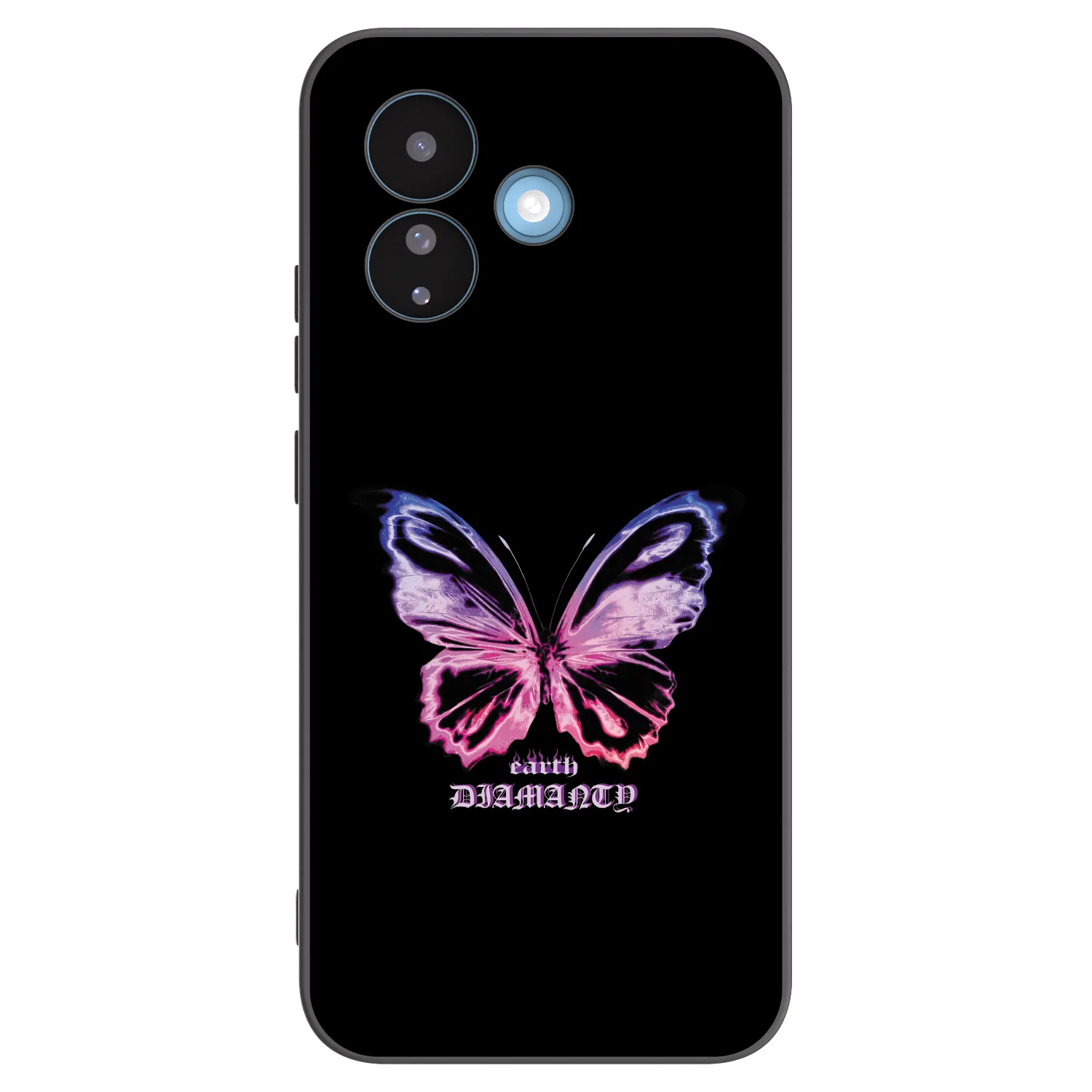 Picasee silikonski črni ovitek za Xiaomi Redmi Note 17 Pro 5G - Diamanty Purple