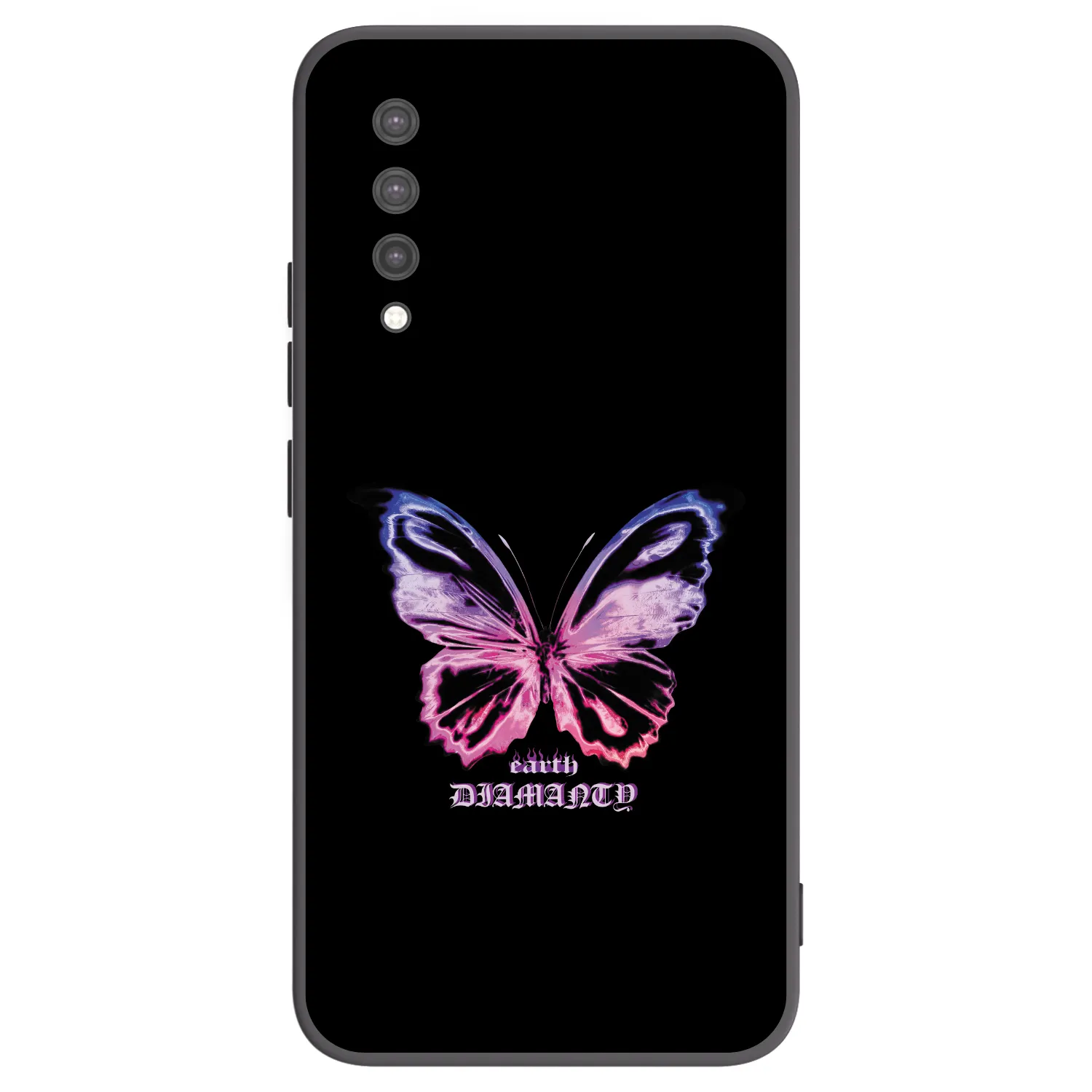 Picasee silikonski črni ovitek za Xiaomi Mi 9 Lite - Diamanty Purple