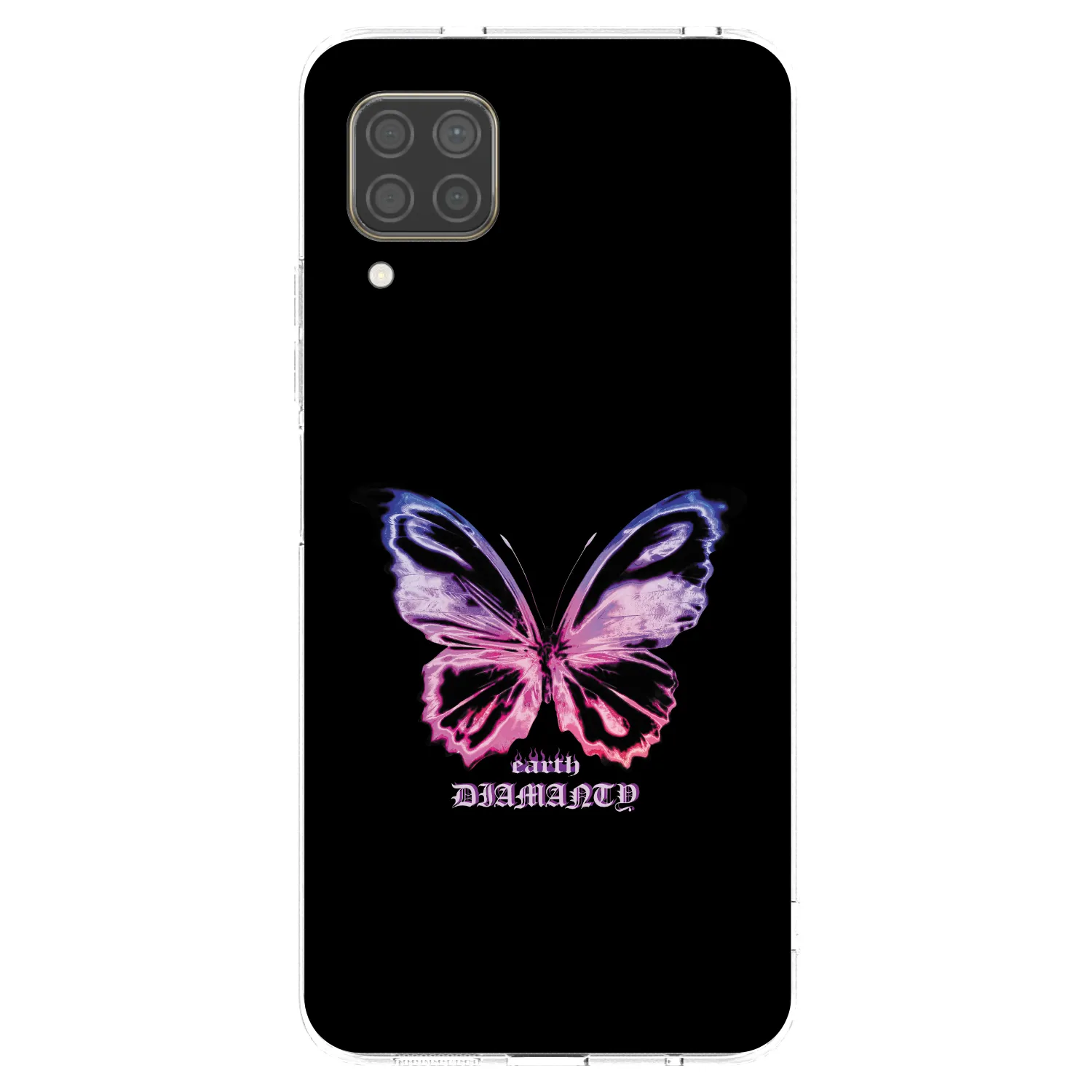 Picasee silikonski prozorni ovitek za Huawei P40 Lite - Diamanty Purple