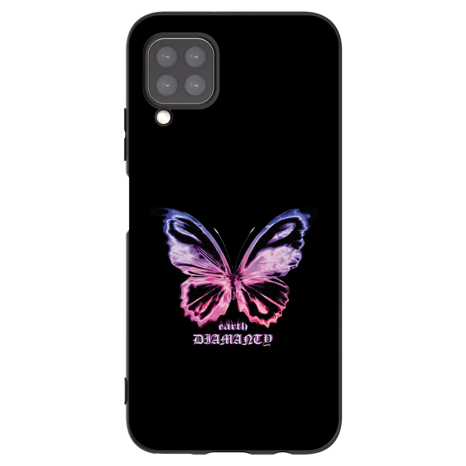 Picasee silikonski črni ovitek za Huawei P40 Lite - Diamanty Purple