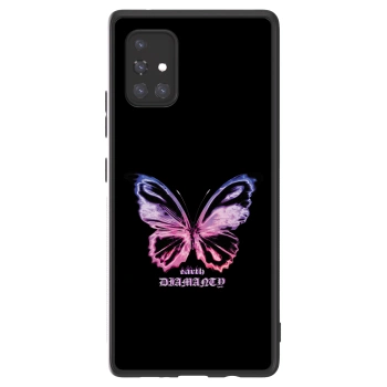 Picasee ULTIMATE CASE za Samsung Galaxy A71 A715F - Diamanty Purple