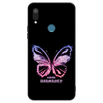 Ovitek za Huawei Y7 2019 - Diamanty Purple