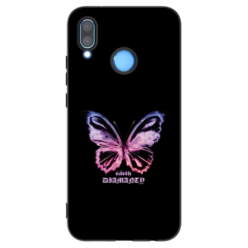 Picasee silikonski črni ovitek za Huawei P20 Lite - Diamanty Purple