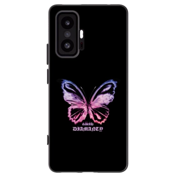 Picasee silikonski črni ovitek za Xiaomi 11T - Diamanty Purple