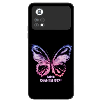 Ovitek za Xiaomi Poco X4 Pro 5G - Diamanty Purple