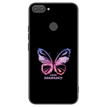 Ovitek za Huawei P Smart - Diamanty Purple