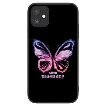 Picasee ULTIMATE CASE MagSafe za Apple iPhone 11 - Diamanty Purple