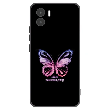 Picasee silikonski črni ovitek za Xiaomi Redmi A1 - Diamanty Purple