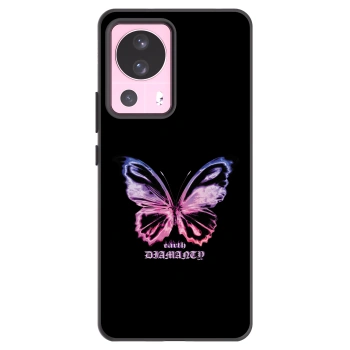 Picasee silikonski črni ovitek za Xiaomi 13 Lite - Diamanty Purple