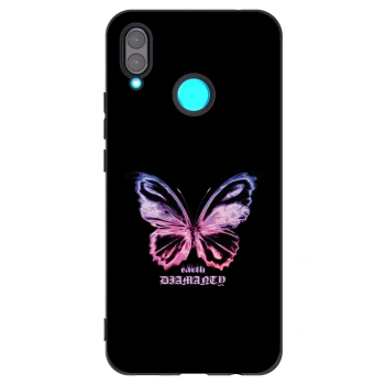 Picasee silikonski črni ovitek za Huawei Nova 3 - Diamanty Purple
