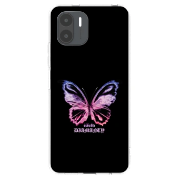 Picasee silikonski prozorni ovitek za Xiaomi Redmi A2 - Diamanty Purple