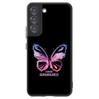 Picasee ULTIMATE CASE PowerShare za Samsung Galaxy S22 5G - Diamanty Purple