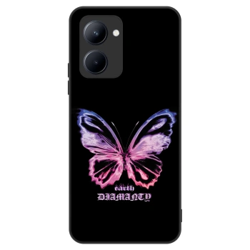 Ovitek za Realme C33 (2023) - Diamanty Purple