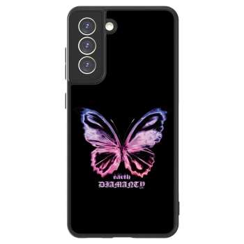 Picasee ULTIMATE CASE PowerShare za Samsung Galaxy S21 FE 5G - Diamanty Purple
