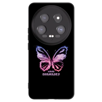 Picasee silikonski črni ovitek za Xiaomi 14 Ultra - Diamanty Purple
