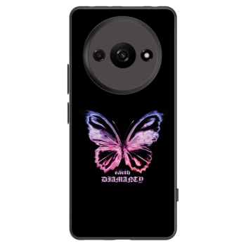 Picasee silikonski črni ovitek za Xiaomi Redmi A3 - Diamanty Purple