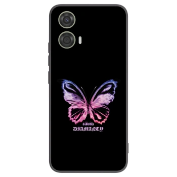 Ovitek za Motorola Moto G24 - Diamanty Purple