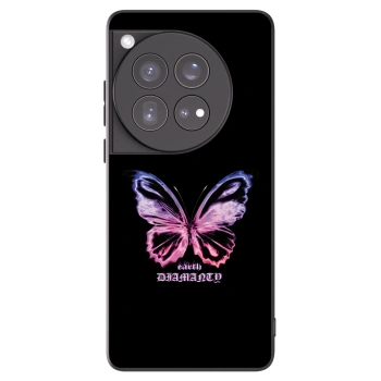Picasee silikonski črni ovitek za OnePlus 12 5G - Diamanty Purple