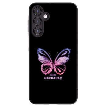 Picasee silikonski črni ovitek za Samsung Galaxy A16 5G - Diamanty Purple