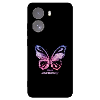 Picasee silikonski črni ovitek za Xiaomi Poco X7 - Diamanty Purple