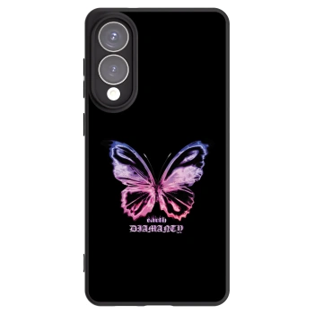 Picasee silikonski črni ovitek za Samsung Galaxy S25 Edge 5G - Diamanty Purple